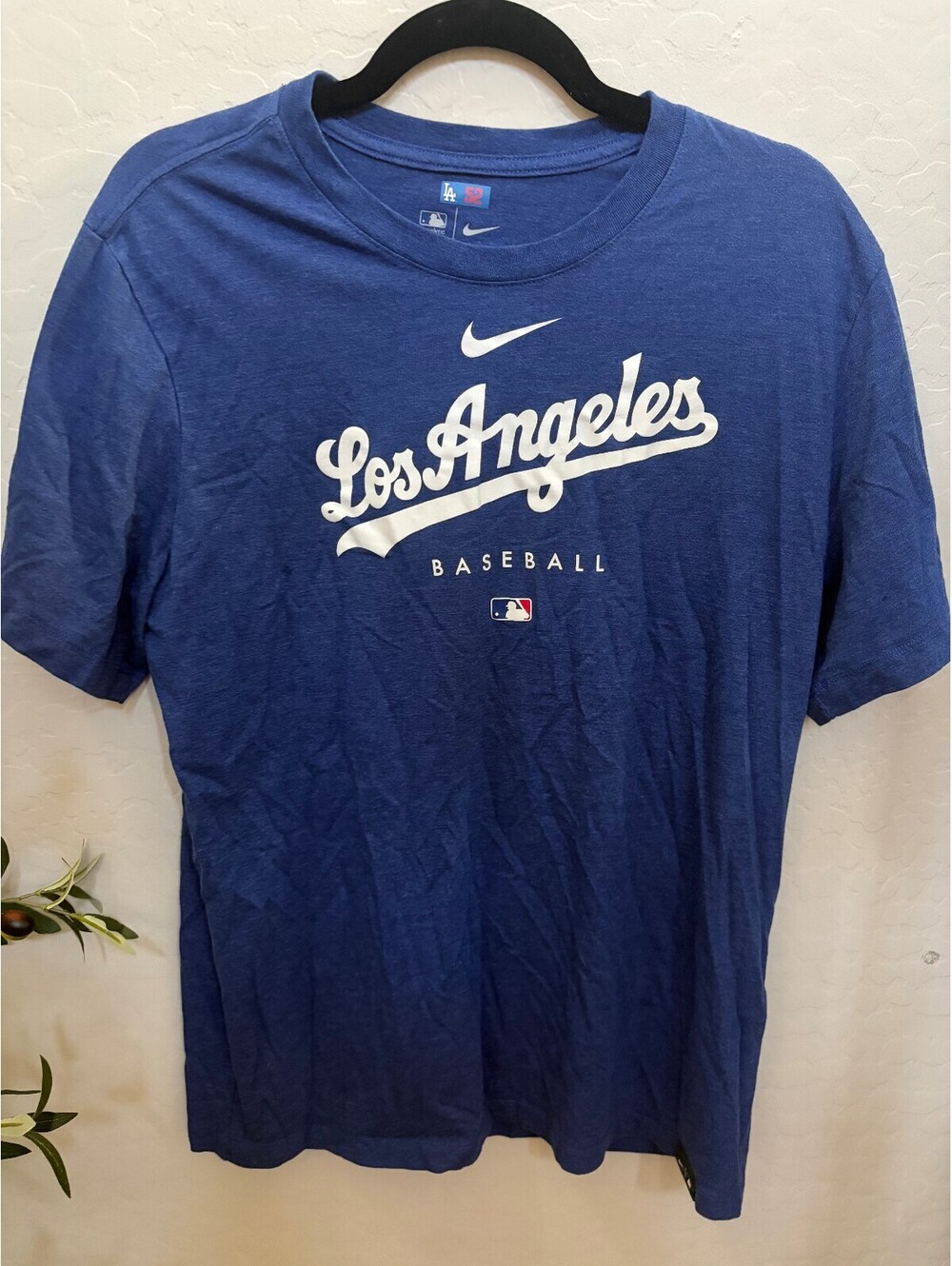 #52 Phil Bickford Team Issued Nike Dodgers Casual Shirt